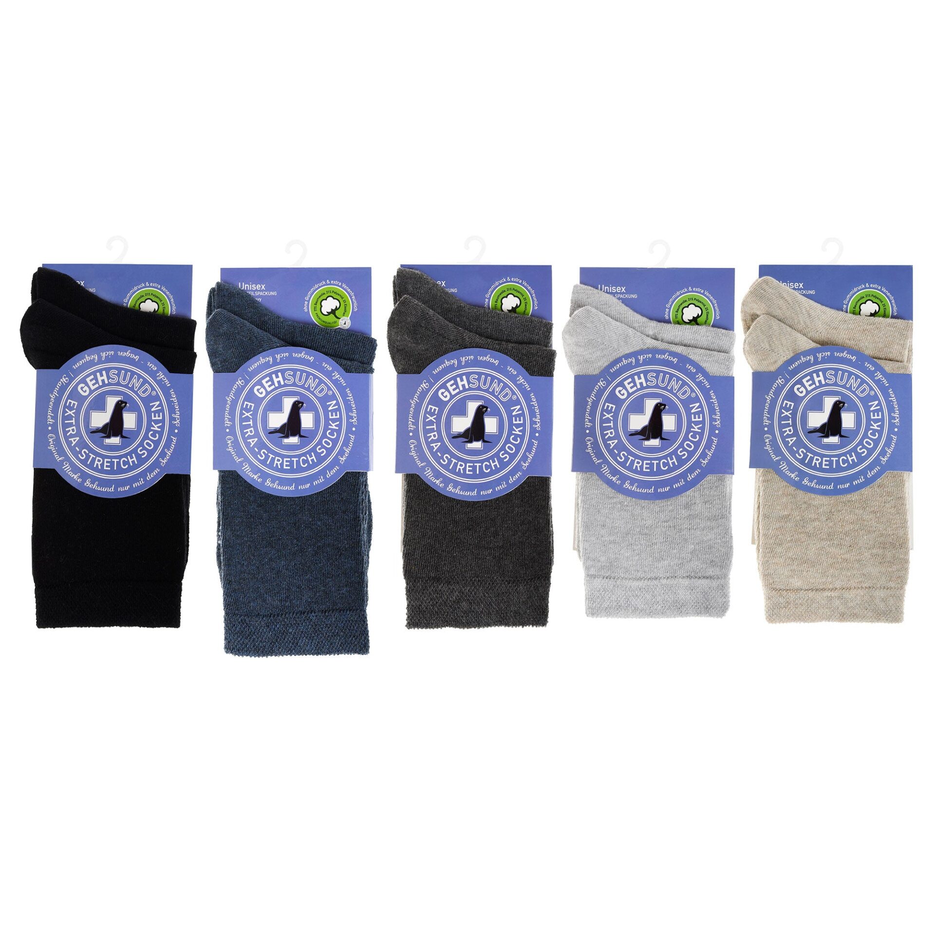 Extra Stretch Socken Diabetiker geeignet – Bild 2