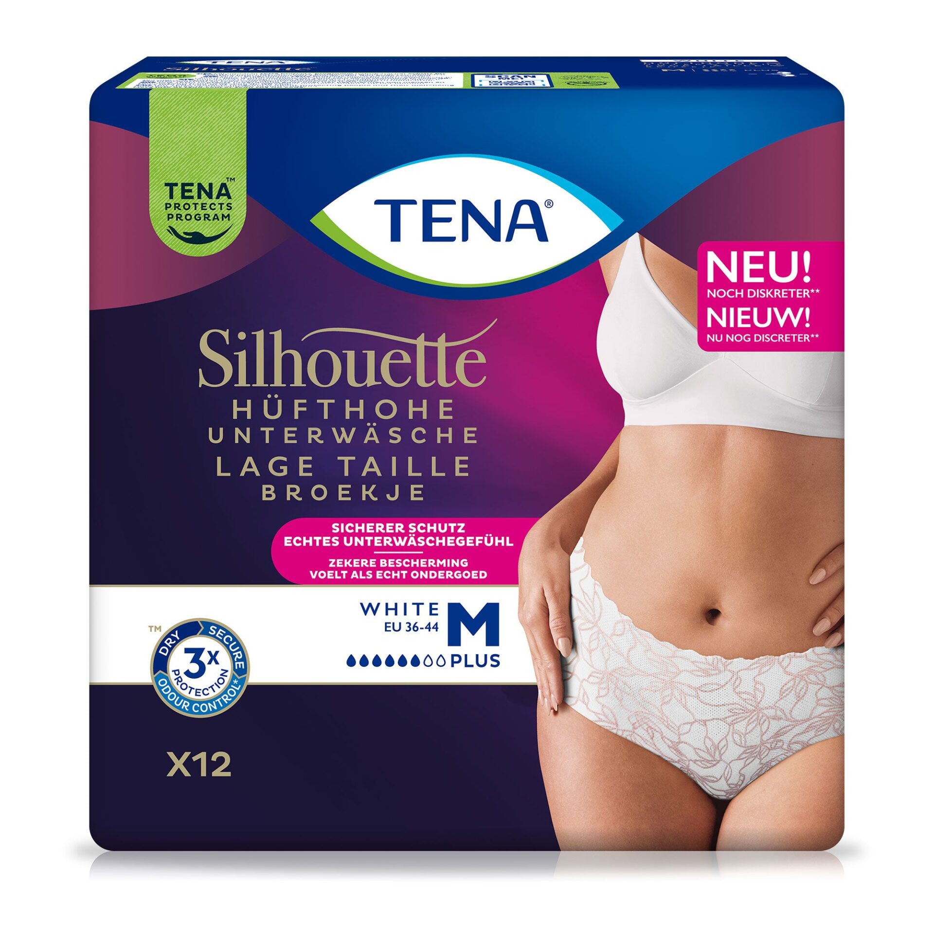 Tena Silhouette Plus White – Bild 2