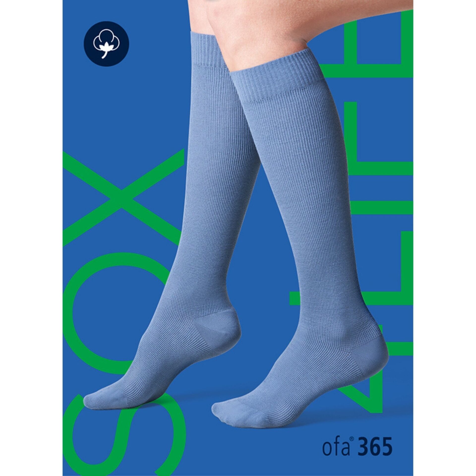 Ofa 365 Kniestrümpfe aus Baumwolle – Bild 5